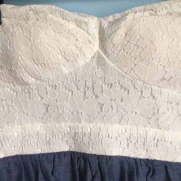 American Rag Strapless Ruffle Dress - Picture 2 of 6